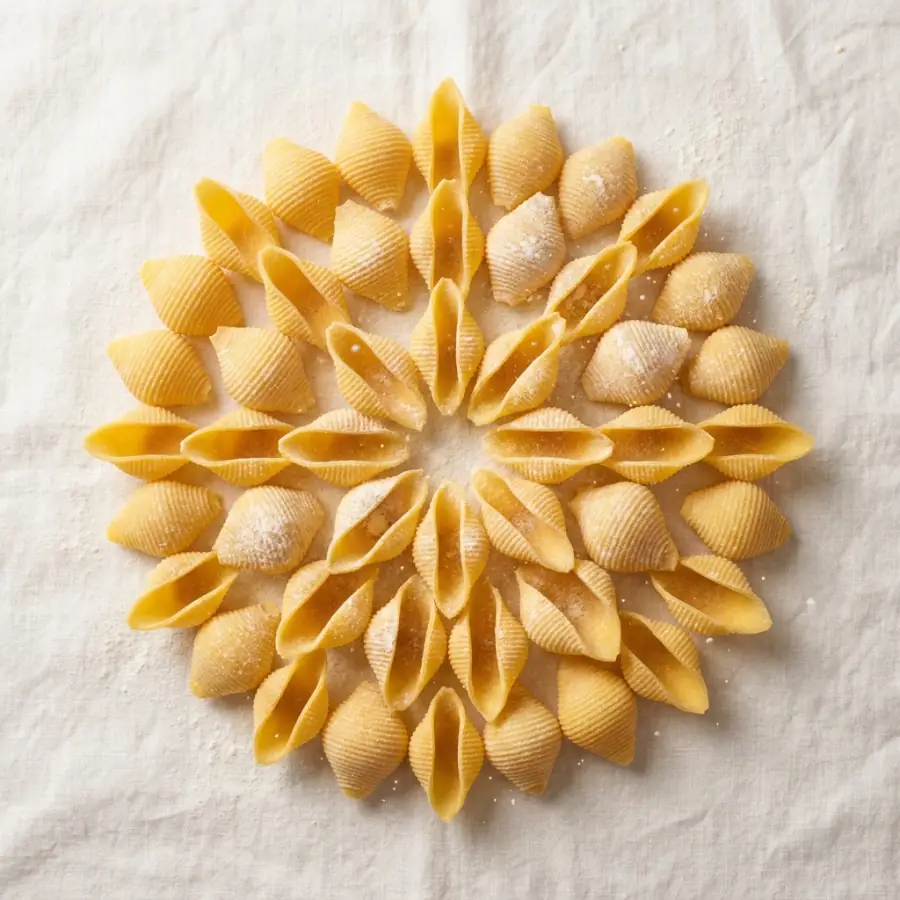 Fresh Egg Conchiglie