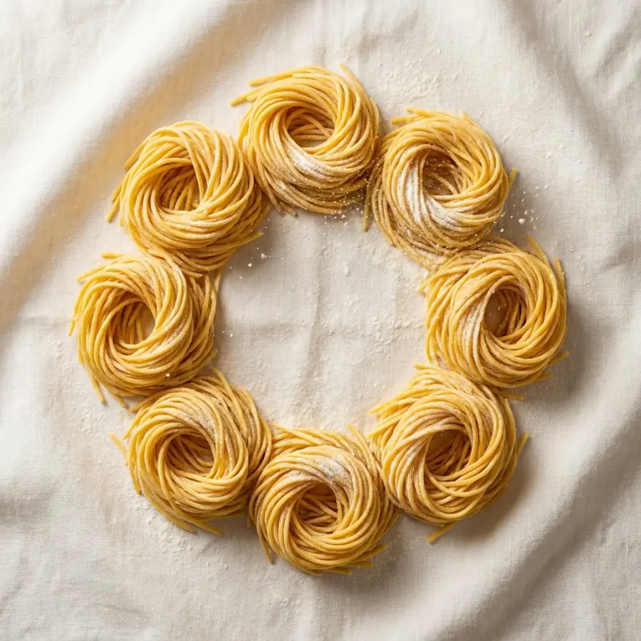 Fresh Egg Spaghetti